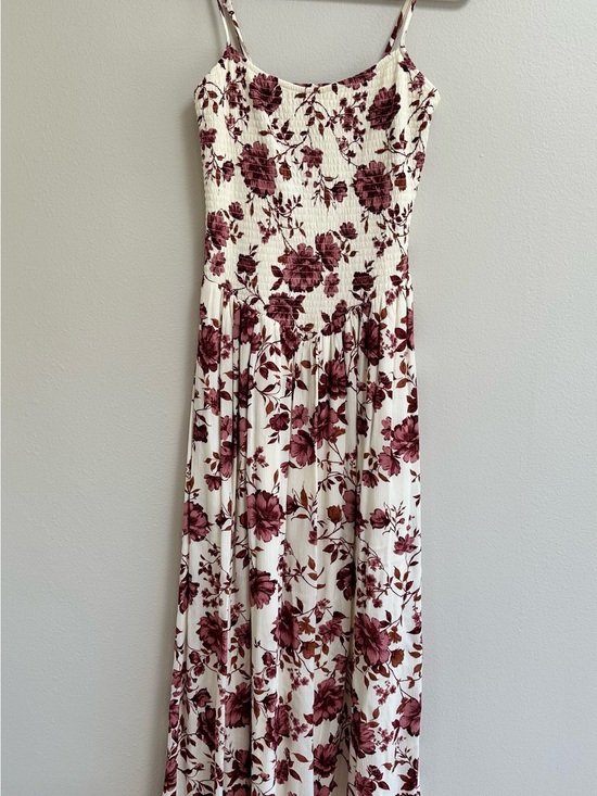 Jessica Simpson Dresses & Skirts - Jessica Simpson Floral Smocked Midi Dress NWT Medium Cottagecore Sundress